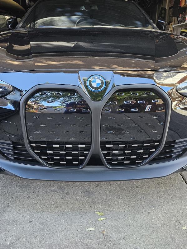 Chrome Delete Front Grill of BMW